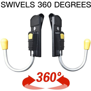 Αλουμινένιος βραχίωνας με έναν γάντζο για εργαλεία ξυλουργικής, μέγιστη φόρτιση 5 kg, μοντέρνο στυλ, έκδοση 2024