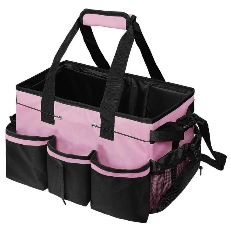 Geantă de curățare cubică, cu curea crossbody — spațiu de depozitare multifuncțional pentru unelte de curățenie, material Dragon Dance