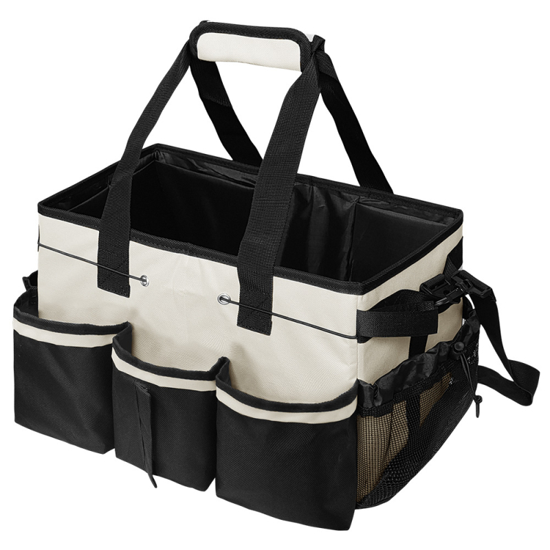 Geantă de curățare cubică, cu curea crossbody — spațiu de depozitare multifuncțional pentru unelte de curățenie, material Dragon Dance