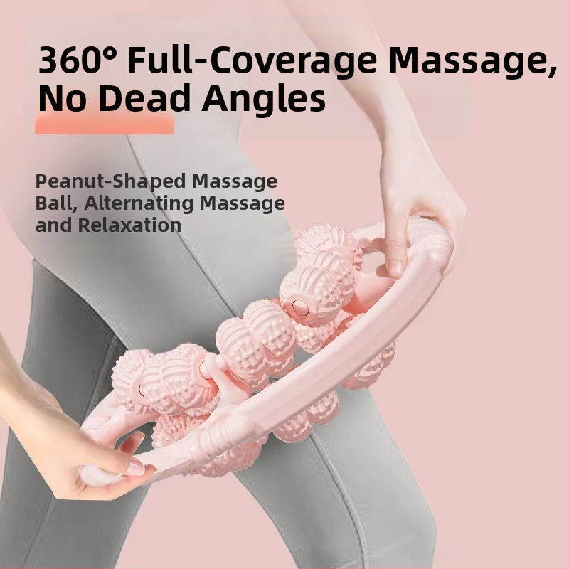 Уред за масаж на крака с 32 колела и напълно обвити ролки, масаж на меридиани — Материал: PP • Марка: Other • Категория: Уред за красота на краката