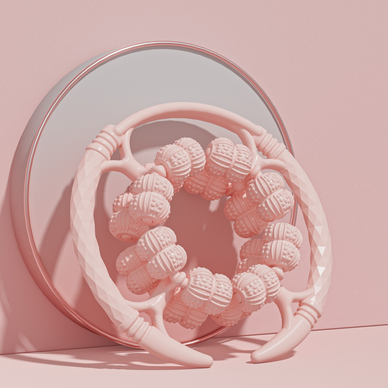 Koja masažo įrenginys su 32 skriemuliais, pilnai apvelgti rulonai, meridianų masažas — Medžiaga: PP • Prekės ženklas: Other • Kategorija: Kojų grožio įrenginys