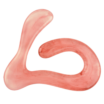 Gua Sha дъска - смола, 120 g; пакет от 500 бр.; персонализирана марка; печат на лого наличен