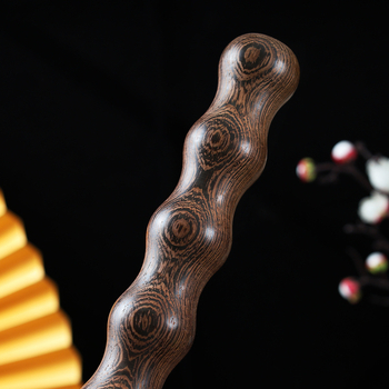 Ξύλινη ράβδος γουρντ από κόκκινο ξύλο για γυμναστική και αυτοάμυνα, μασάζ μαχητικών τεχνών και κυλιόμενο τένοντα