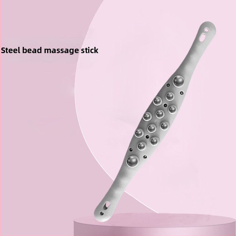 Viso kūno masažuoklis su kamuoliniais galvutėmis, lieknėjimo įrankis, pilvo masažo lazdelė, apima juosmenį, nugarą, kojas, pečius ir kaklą, meridijanų šepetėlis; Prekės ženklas: Other, išleista 2024 m. vasarą