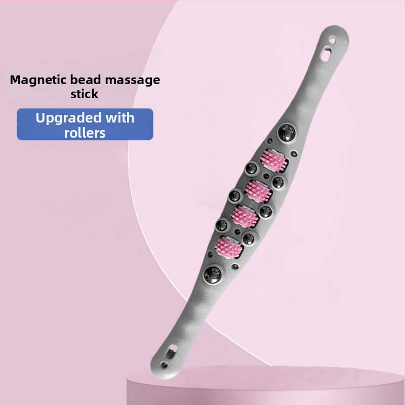 Viso kūno masažuoklis su kamuoliniais galvutėmis, lieknėjimo įrankis, pilvo masažo lazdelė, apima juosmenį, nugarą, kojas, pečius ir kaklą, meridijanų šepetėlis; Prekės ženklas: Other, išleista 2024 m. vasarą