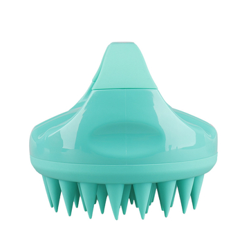Šampūno šukos galvos odos masažai – ABS + silikono gelis; Prekės ženklas: Little Green Dill