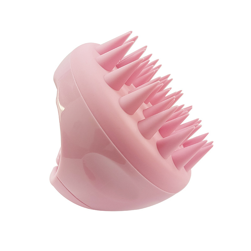 Šampūno šukos galvos odos masažai – ABS + silikono gelis; Prekės ženklas: Little Green Dill