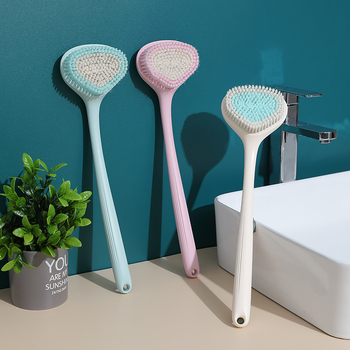 Yi lijie βούρτσα ντους με μακριά λαβή για την πλάτη, απαλές τρίχες, απολεπιστική για ενήλικες, προσαρμόσιμη, 72 τεμάχια σε πακέτο