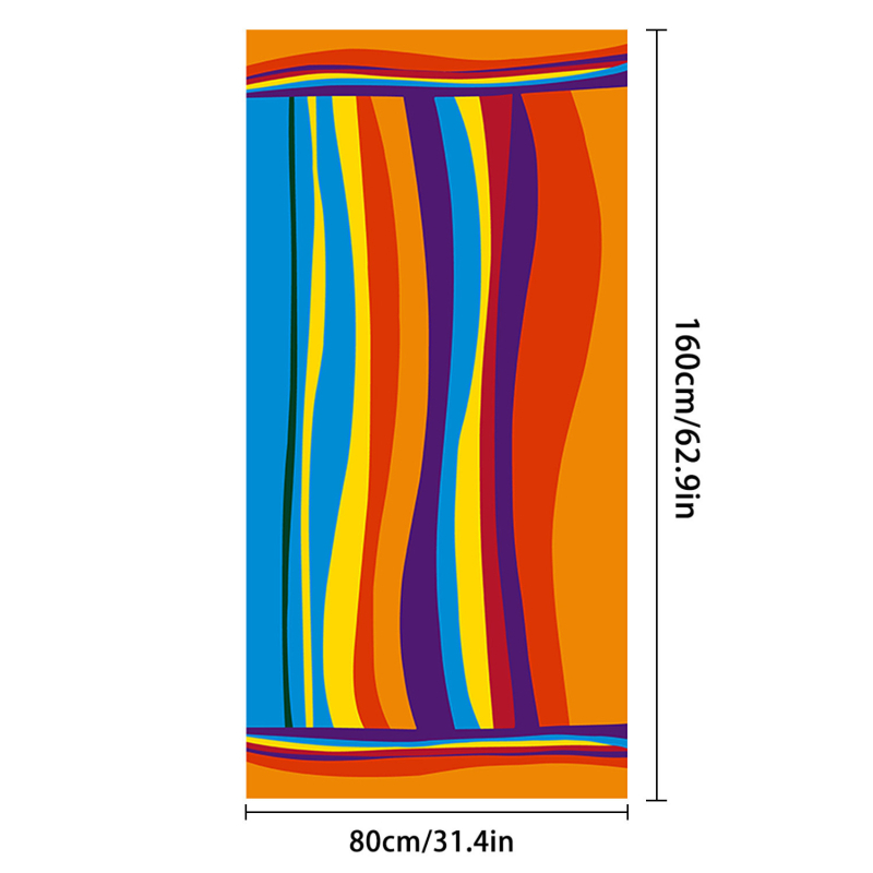 Paplūdimio rankšluostis - Prekės ženklas linhua; (Medžiaga: superfinos pluoštas; Svoris: 200–300 g; Verpalų skaičius: 21; Gamybos procesas: spauda)