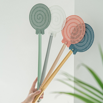 Dream Qilin Πλαστική μυγοσκούπα με μακριά λαβή, PP+PE; 360 τεμάχια