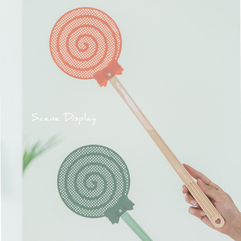 Dream Qilin Πλαστική μυγοσκούπα με μακριά λαβή, PP+PE; 360 τεμάχια