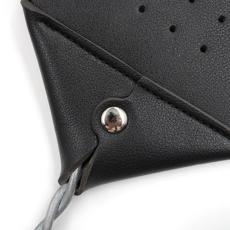 Odinė musė spąstai su ilga rankena – patvari PU oda, tinklelis, rankinis vabzdžių naikintojas