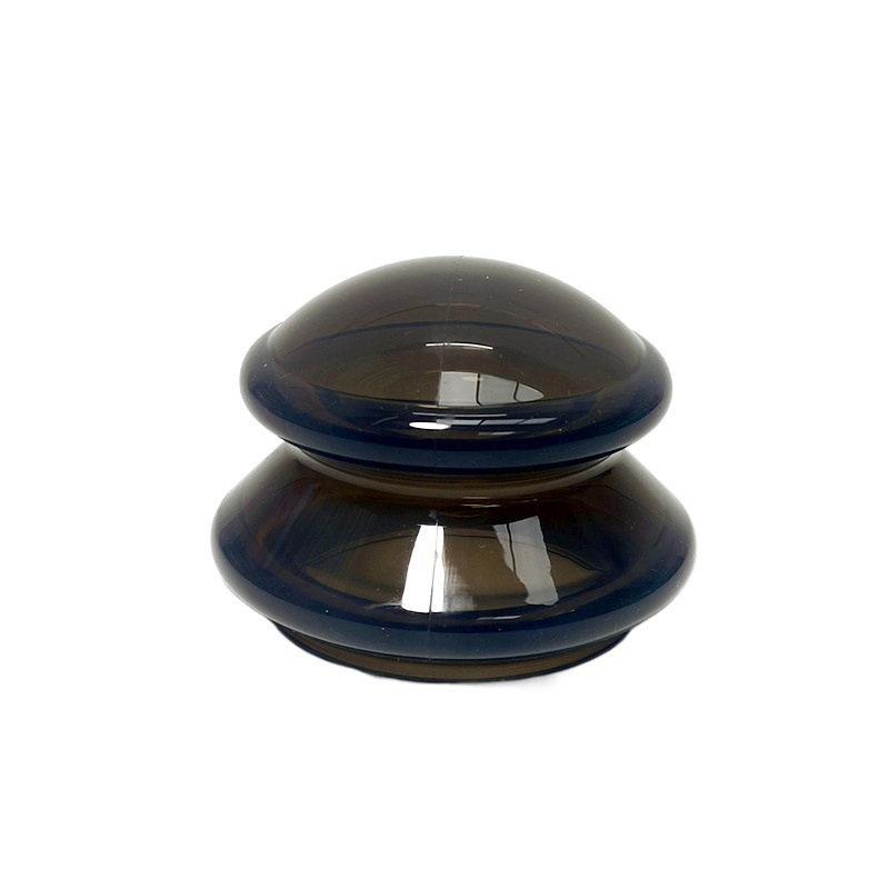 Szilikon vákuumos cupping készlet negatív nyomással, 6 darab, 300 g, edzéshez és testformáláshoz