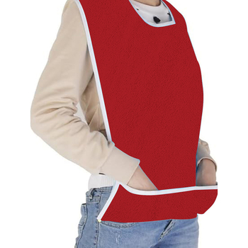 Ποδιά ενηλίκων χωρίς μανίκια, αντιβρωμιά, με ρυθμιζόμενο ιμάντα και τσέπη, πολυεστέρας, μοντέρνο μινιμαλιστικό στυλ