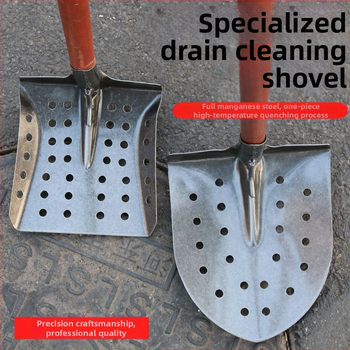 Kanalizacijos valymo įrankis, išlenkta kastuvėlio konstrukcija, guminė konstrukcija, prekės ženklas: Kita, importuota: Ne