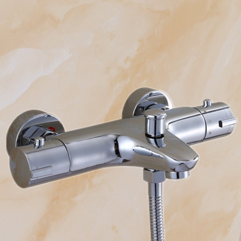 Vario termostatinis vandens čiaupas su trimis išėjimais, temperatūros kontrole – vandens paskirstymas, pritaikytas apdorojimas