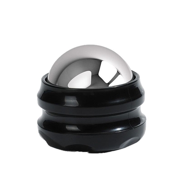 Стоманена масажна топка за горещо/студено компресиране и меридианен масаж, преносима, 160 г