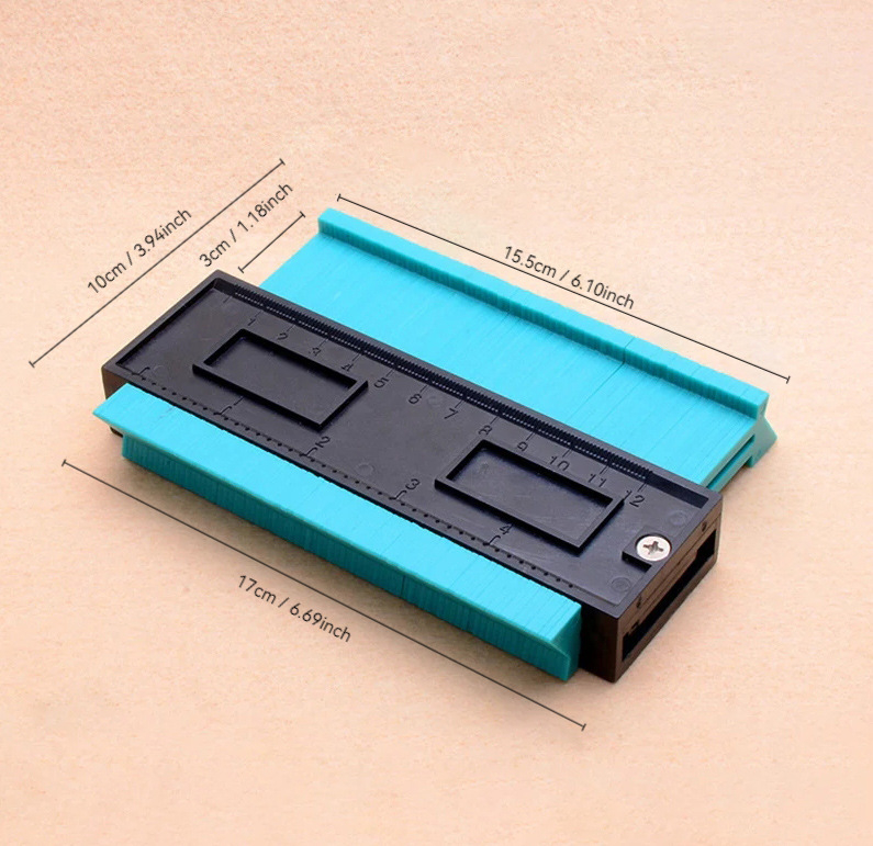 Контурен измервател за неравни форми, преносим многофункционален инструмент за измерване с бързо улавяне на профил