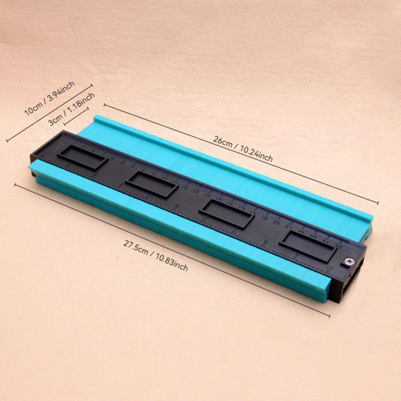 Контурен измервател за неравни форми, преносим многофункционален инструмент за измерване с бързо улавяне на профил