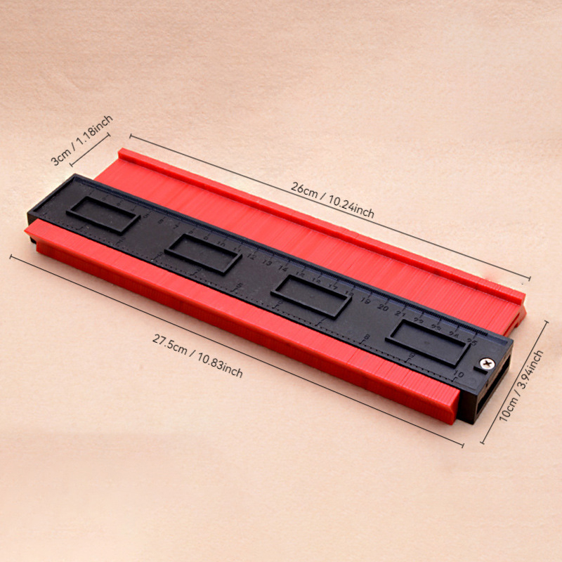 Контурен измервател за неравни форми, преносим многофункционален инструмент за измерване с бързо улавяне на профил