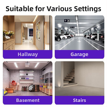 Νυχτερινό φως με αισθητήρα σώματος, συνδεόμενο σε πρίζα, με ευφυή έλεγχο, ενσωματωμένη μπαταρία μολύβδο-οξέος, τάση 0-440V