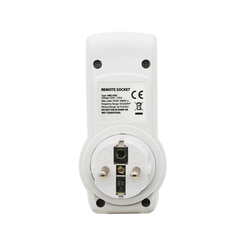 Išmanus sieninis lizdas su ES standarto kištuku, per sieną, skirtas virtuvei, elektros įrangai, darbo temperatūra -20…50 °C