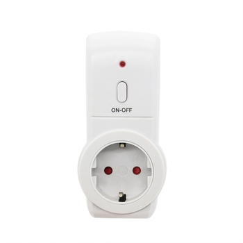 Išmanus sieninis lizdas su ES standarto kištuku, per sieną, skirtas virtuvei, elektros įrangai, darbo temperatūra -20…50 °C