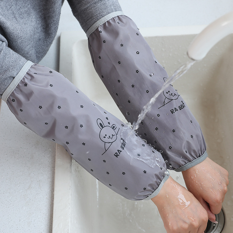 Унисекс водоустойчив кухненски рукав за ръка с принтен модел, покритие, за възрастни, всички сезони