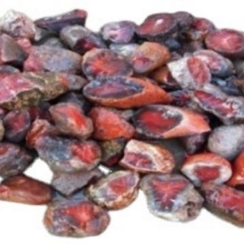 Ακατέργαστος λίθος Νανχόνγκ Αγκάτης – Μάρκα Thousand Hands, Προέλευση Γκουανγκζού, Άνοιξη 2023, Φυσικό στυλ, Μοτίβο Τοτέμ