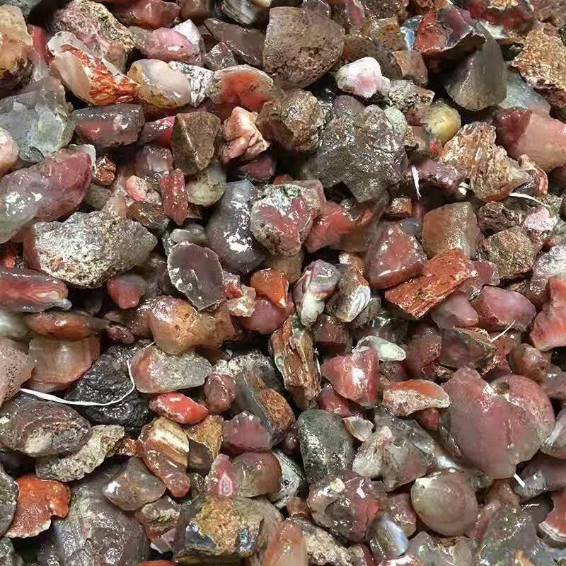 Piatră brută de agat Nanhong – Brand Thousand Hands, Origine Guangzhou, Primăvara 2023, Stil natural, Model totem