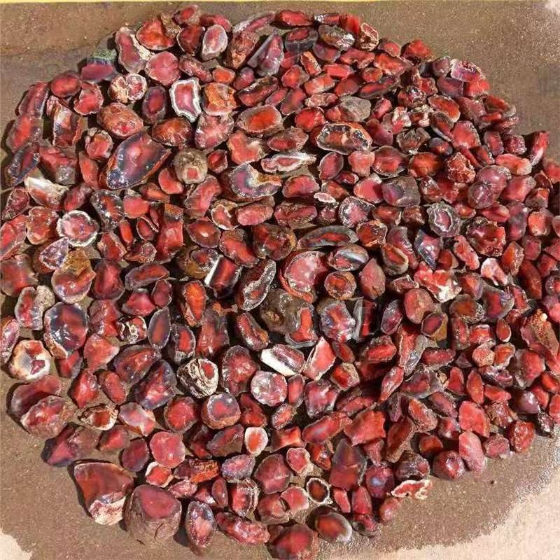 Piatră brută de agat Nanhong – Brand Thousand Hands, Origine Guangzhou, Primăvara 2023, Stil natural, Model totem