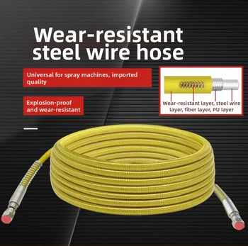 Beorinis purškimo įrenginys vamzdžiams — aukštas slėgis, atsparus dilimui, sprogimo atsparumas