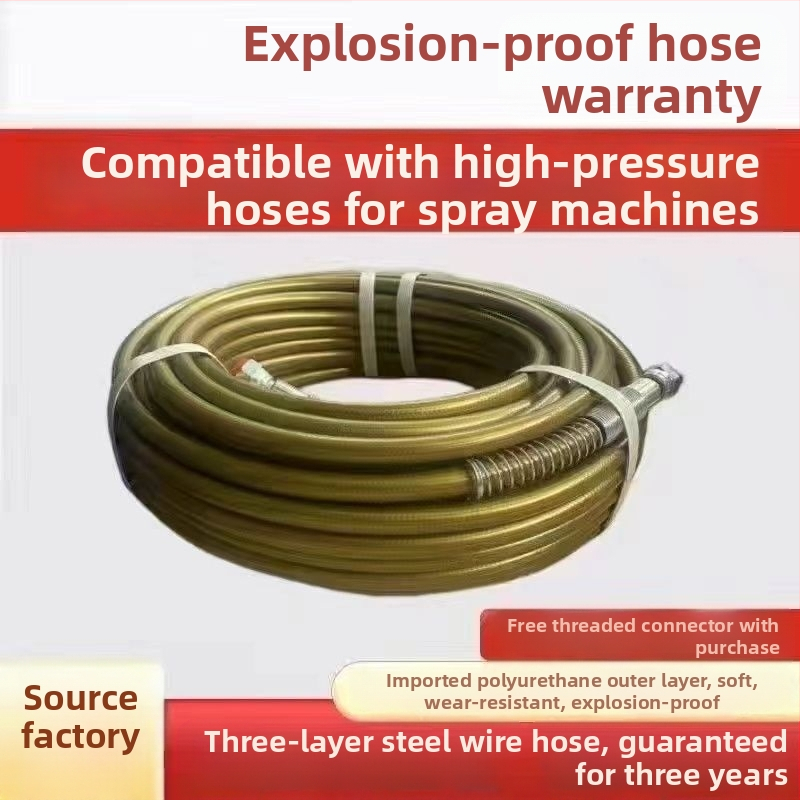 Beorinis purškimo įrenginys vamzdžiams — aukštas slėgis, atsparus dilimui, sprogimo atsparumas