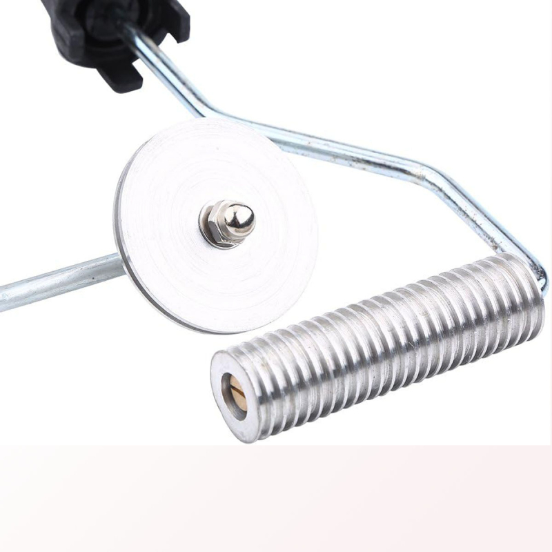 Комплект инструмент за стъкловлакнести ролери с балонна лопатка, три части, тръби от неръждаема и въглеродна стомана