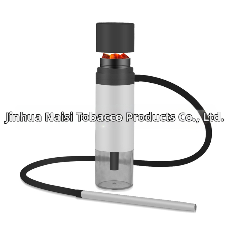 Išardomas šisha puodelis – nešiojamas vandens pypės priedas namams ir automobiliui; medžiaga: aliuminio lydinys + stiklas; logotipo spauda įmanoma; pritaikymas