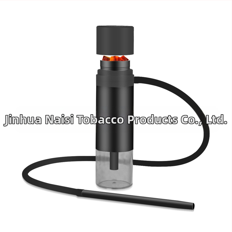 Išardomas šisha puodelis – nešiojamas vandens pypės priedas namams ir automobiliui; medžiaga: aliuminio lydinys + stiklas; logotipo spauda įmanoma; pritaikymas