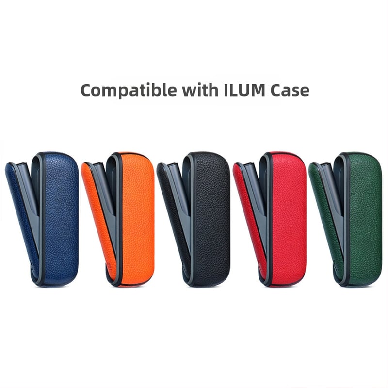 PU+PC калъф за IQO ILUMACASE, декоративна повърхност с логото, възможност за персонализация, стил модерен минималистичен