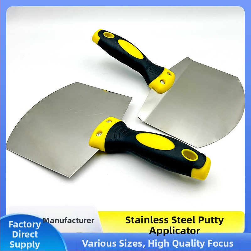 Арковидна шпатула от неръждаема стомана за шпакловка, мазилка и цимент