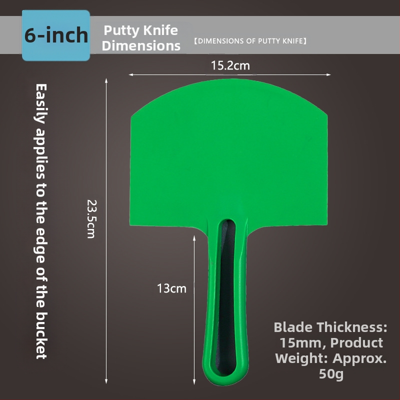 Арковидна шпатула от неръждаема стомана за шпакловка, мазилка и цимент