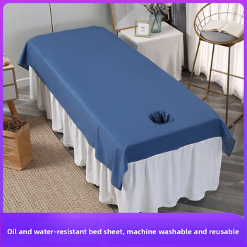 Patalynės lakštas iš poliesterio su šukuotu audiniu, dažytas audinys, vientisas raštas, paprastas stilius