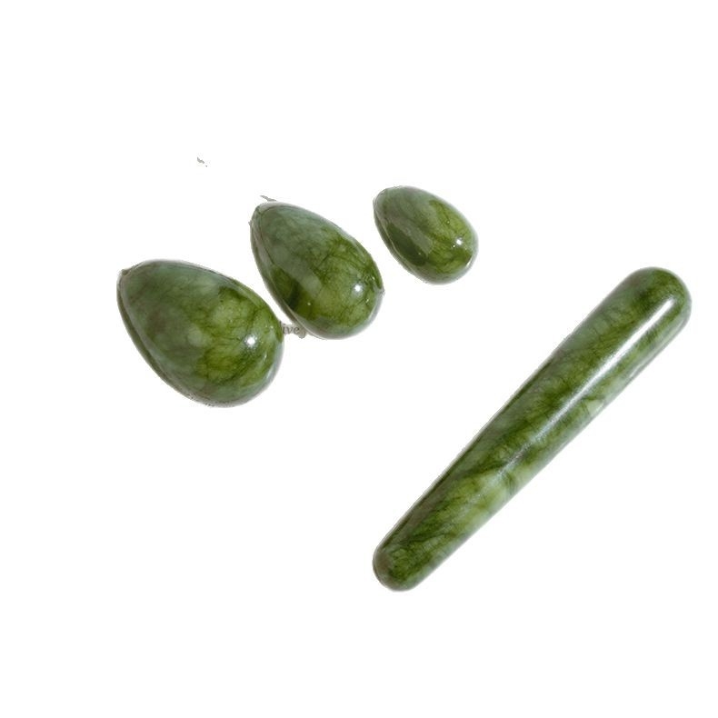 Mulsanne Jade – jáde tojás masszázskő, 70 g, Liaoning eredetű, testreszabható