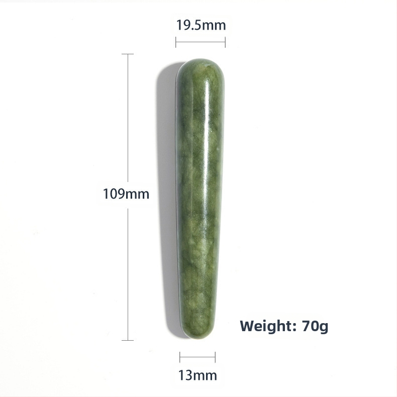 Jade masážny kameň – jade vajíčko na masáž, značka Mulsanne jade, hmotnosť 70 g, pôvod Liaoning, možnosť prispôsobenia