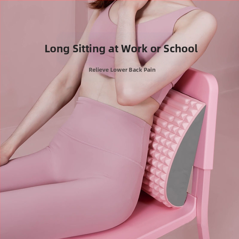 Лумбална масажна възглавница за йога — EVA материал, Wang Yingmei, удебелена опора за възрастни