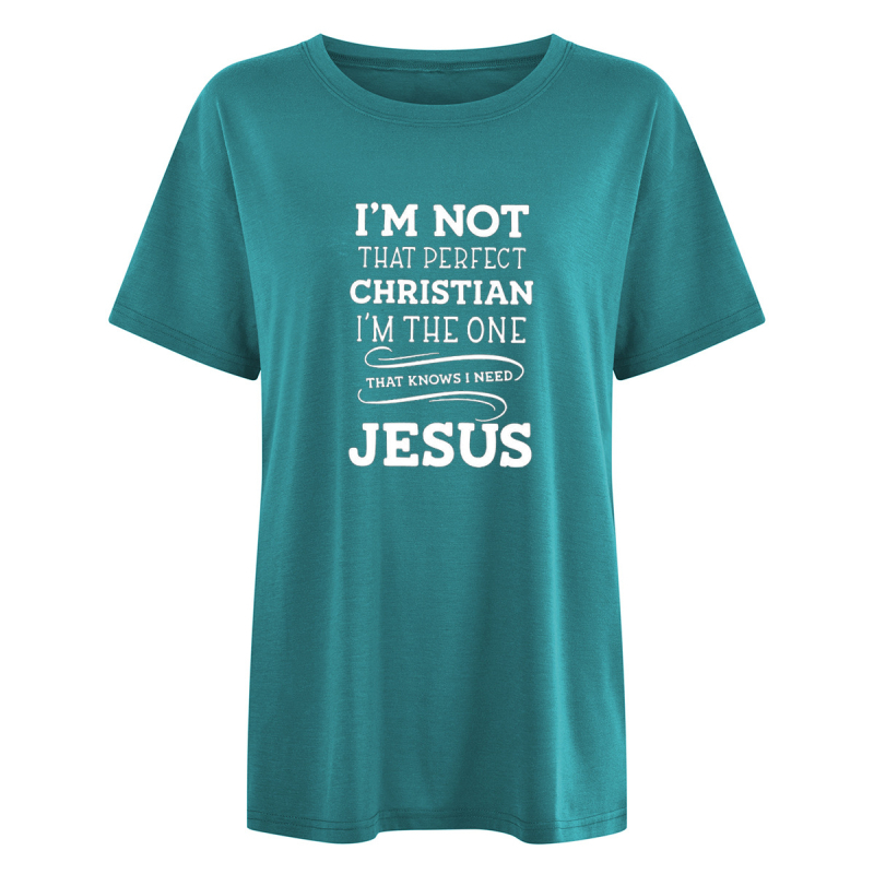 Tricou damă cu print de schelet, amestec din bumbac-poliester, guler rotund, mâneci scurte, lungime medie