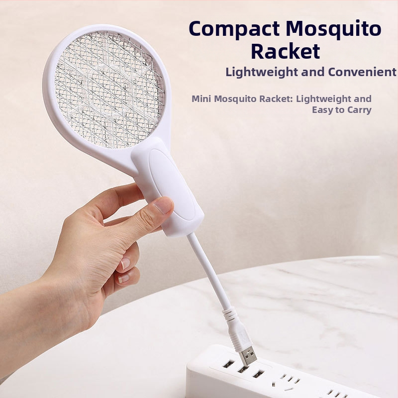 Електрическа уловка за комари с UV лампа, алуминиева мрежа, обхват до 10㎡, ABS корпус, ръчно електрическо убийство