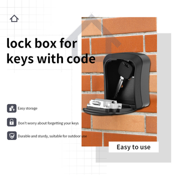 Μηχανική θήκη κλειδιών KS815, ABS μηχανικό πλαστικό, μάρκα Simply, για διακοσμητικά έργα και ενοικιαζόμενες εγκαταστάσεις.