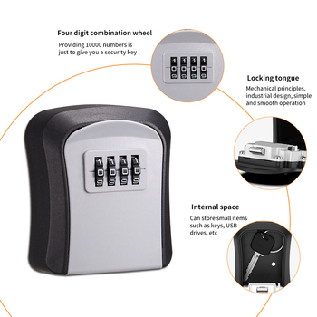 Μηχανική θήκη κλειδιών KS815, ABS μηχανικό πλαστικό, μάρκα Simply, για διακοσμητικά έργα και ενοικιαζόμενες εγκαταστάσεις.