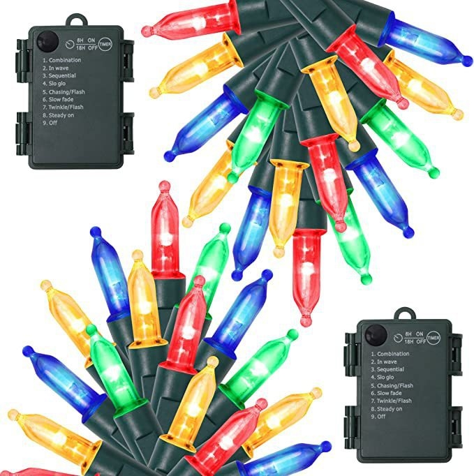 LED buborékfényfüzér – Modell MM0086, 5V, IP67 vízálló, 4 lm, élettartam 10000 óra, kültéri karácsonyi dekorációhoz