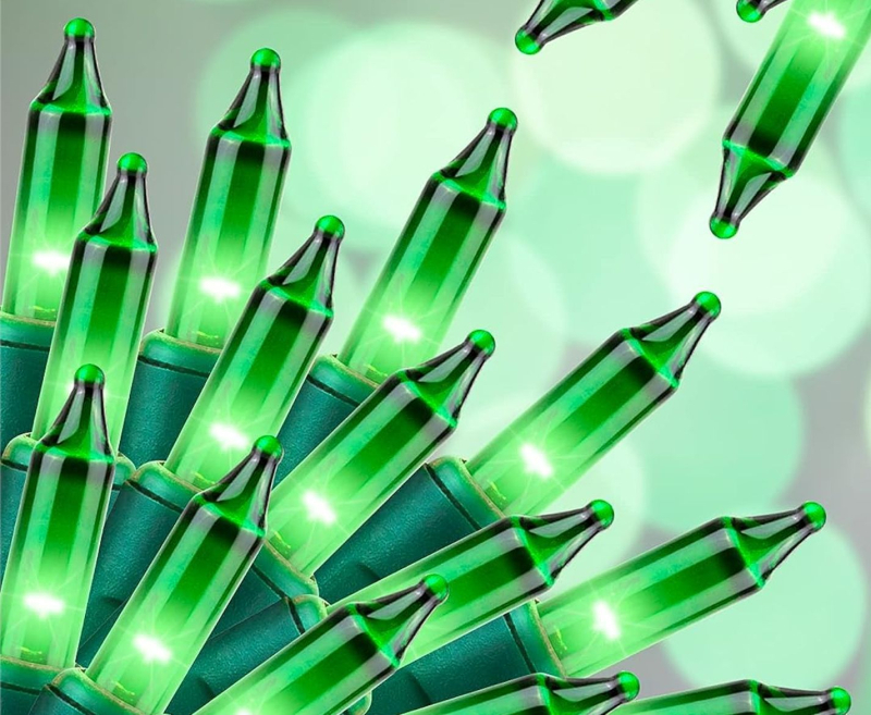 LED buborékfényfüzér – Modell MM0086, 5V, IP67 vízálló, 4 lm, élettartam 10000 óra, kültéri karácsonyi dekorációhoz