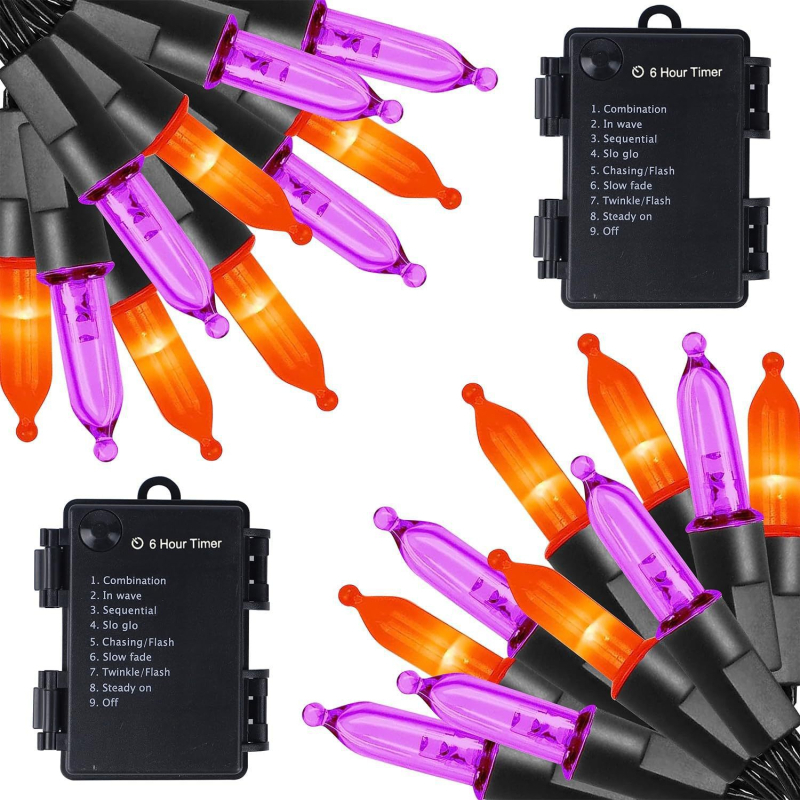 LED buborékfényfüzér – Modell MM0086, 5V, IP67 vízálló, 4 lm, élettartam 10000 óra, kültéri karácsonyi dekorációhoz